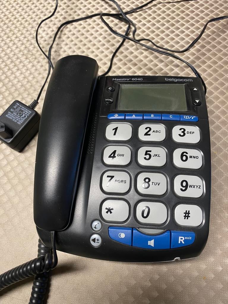 Belgacom telefoon maestro 6040, Telecommunicatie, Ophalen