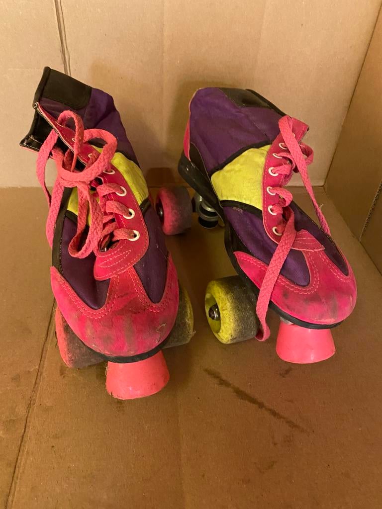 Rolschaatsen 4 wielen, Ophalen, Gebruikt, Kinderen