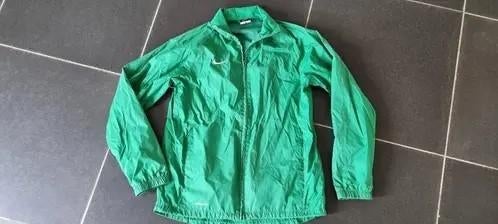 Groene jas of regenjas Nike maat 158 - 164 of XL, NIKE, Gebruikt, Ophalen of Verzenden, Jongen