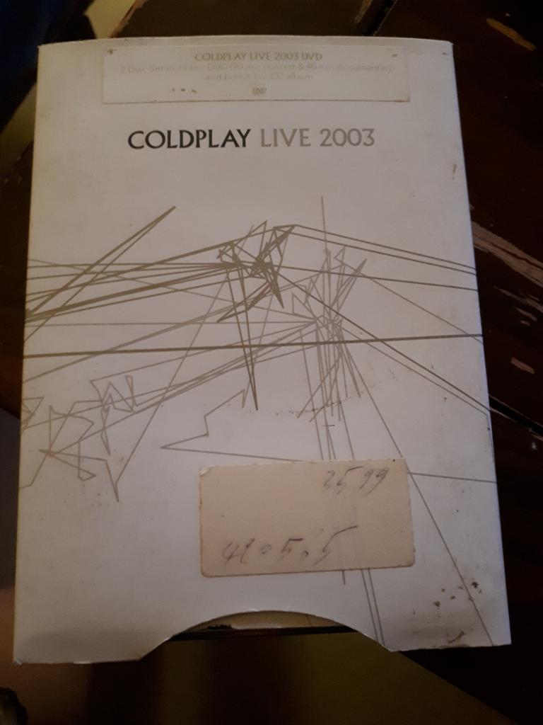 Coldplay live 2003 ( 2disc set dvd concert,cd live), Alle leeftijden, Boxset, Muziek en Concerten, Ophalen of Verzenden