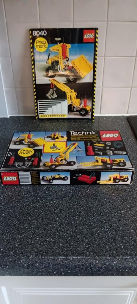 Lego technic pneumatic nr.8040, Ophalen, Zo goed als nieuw