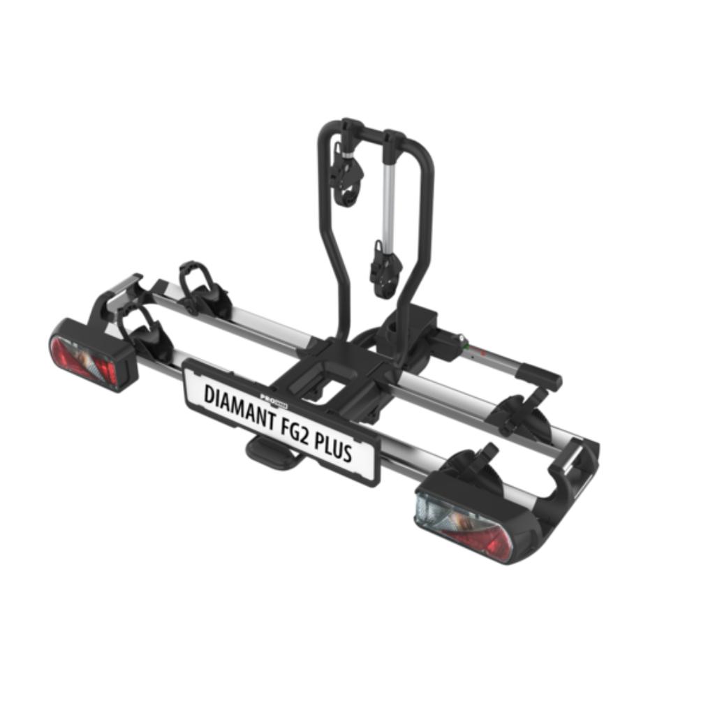Pro User Diamant FG2 Plus - Geschikt voor bestelwagens, Autos : Divers, Porte-vélos, Neuf, Support d'attelage, 2 vélos, Pneus larges