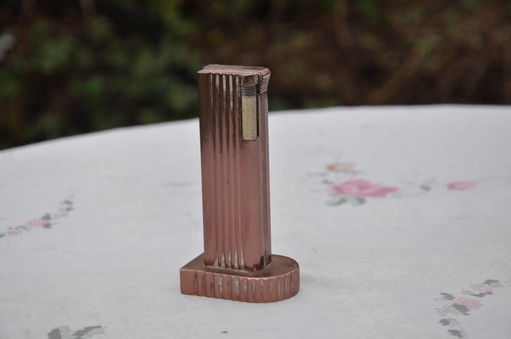 §  briquet de table cuivre rouge (3), Enlèvement ou Envoi, Utilisé, Briquet