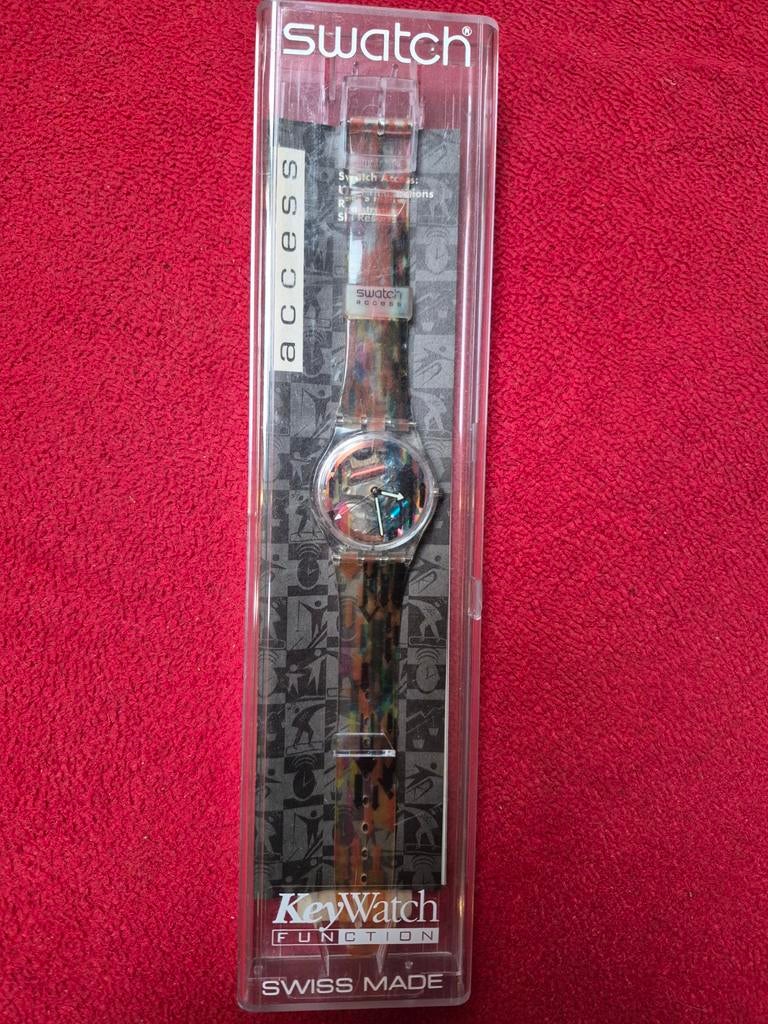 Swatch KeyWatch-functie, Ophalen