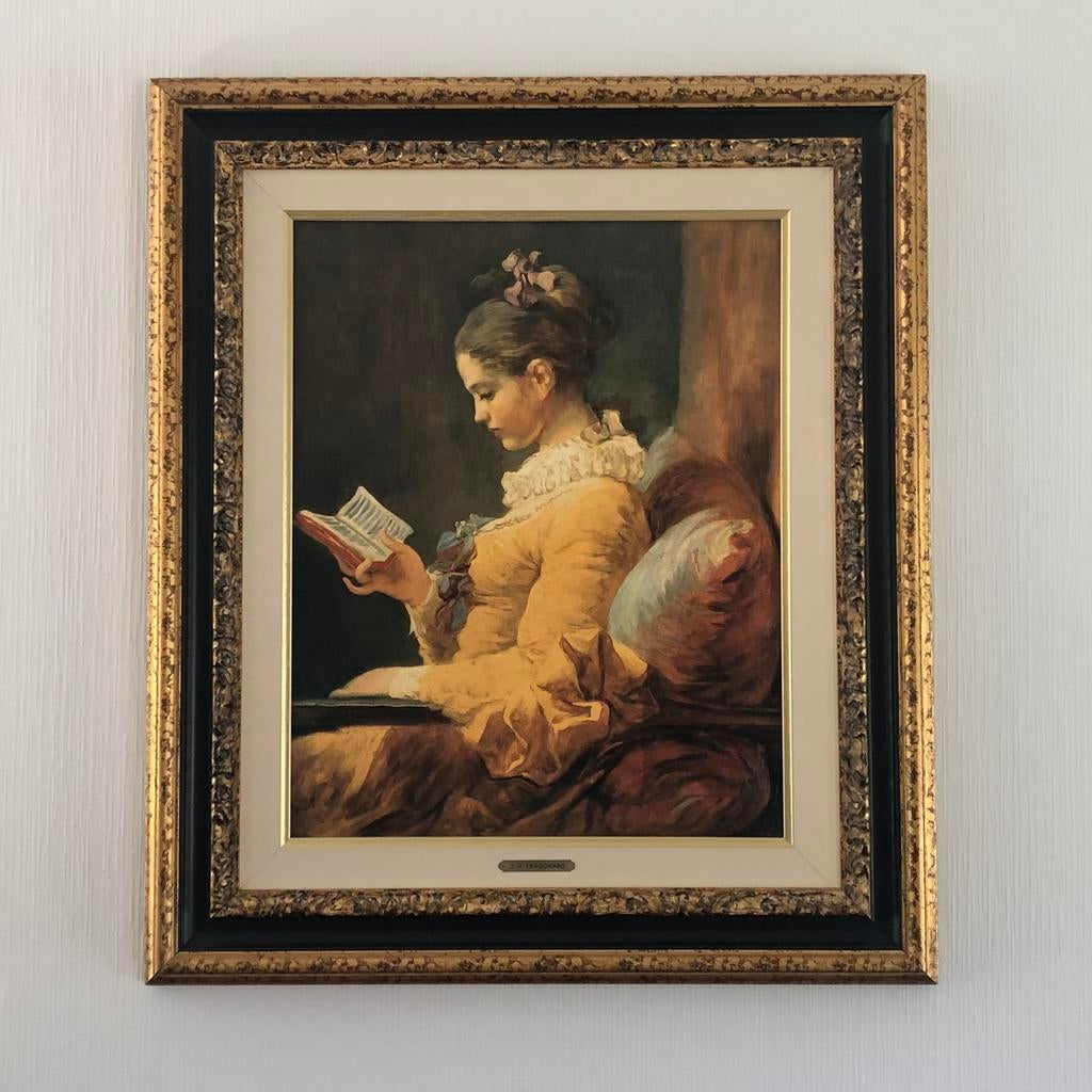 Schilderij “Het lezend meisje”, Ophalen