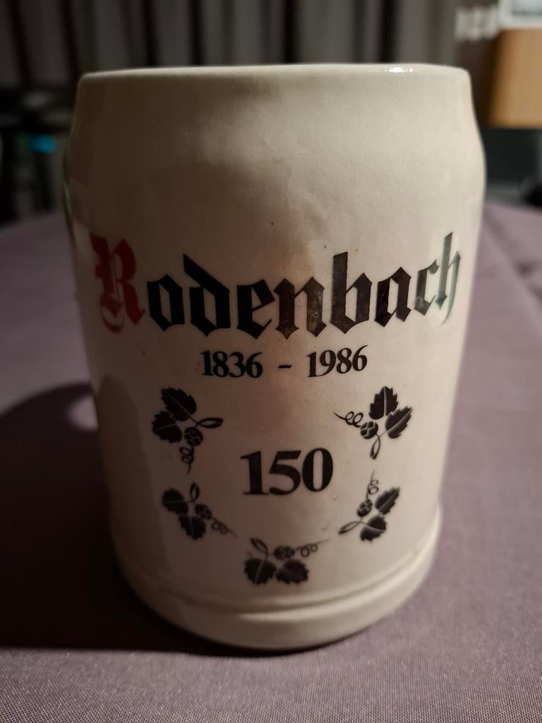 Drinkmok van Rodenbach., Enlèvement