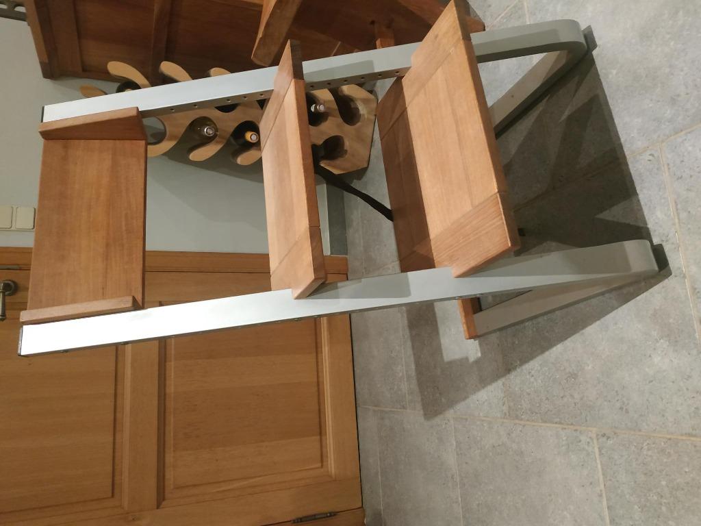 chaise tabouret table buffet commode, Enlèvement, Utilisé, Teck