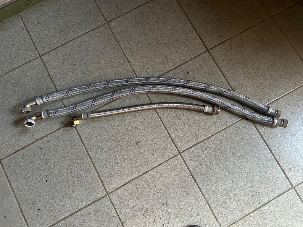 inox flexibel, Ophalen of Verzenden, Gebruikt, Inox, Minder dan 2 meter