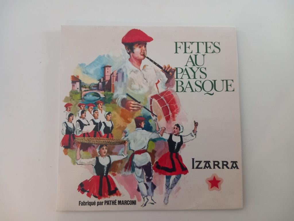 Vinyl 7" single Fêtes au Pays Basque Folk Baskenland, Cd's en Dvd's, Vinyl Singles, Ophalen of Verzenden, Wereldmuziek
