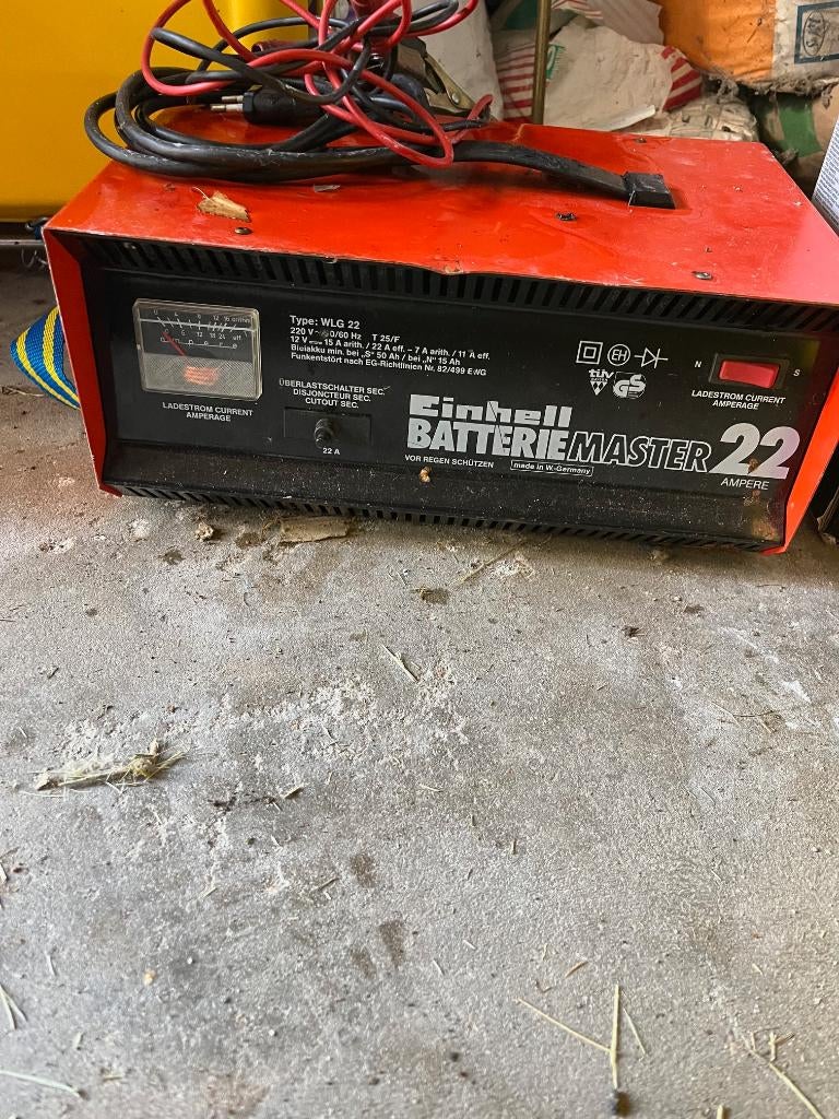 Batterijlader, Ophalen, Gebruikt
