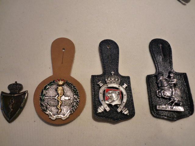 ABL FBA Breloques SIEGEN Années 80 - 4 breloques, Collections, Objets militaires | Général, Enlèvement ou Envoi