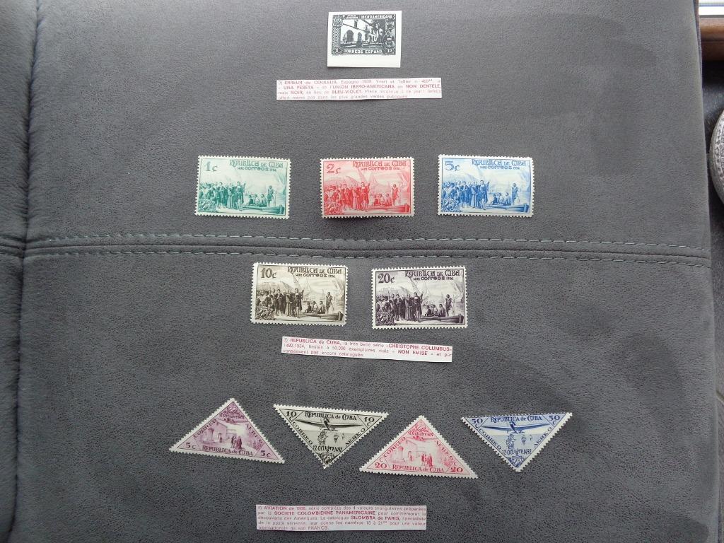 3 sets zeldzame postzegels (1 Spanje en 2 Cuba), Postzegels en Munten, Ophalen