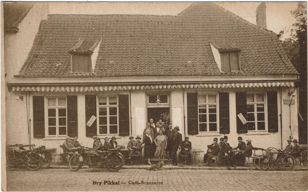 Ancienne carte publicitaire Strombeek Dry-pikkel, Envoi, Non affranchie, Brabant Flamand