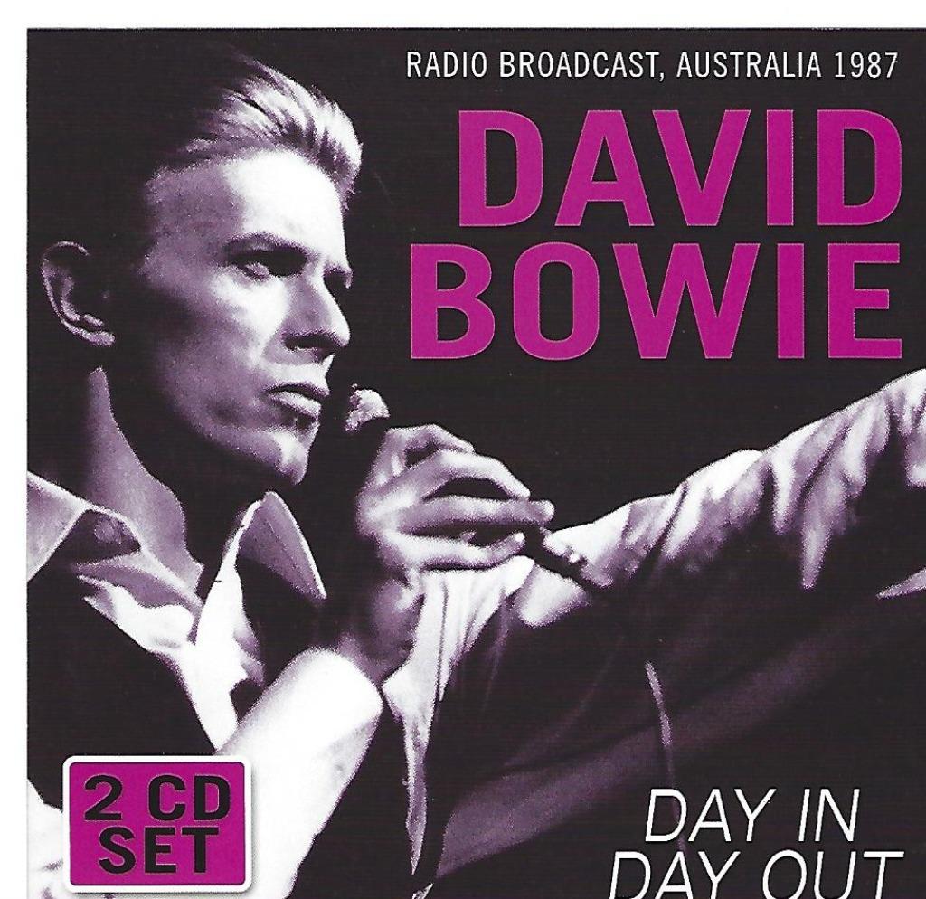 2 CD's David BOWIE - DAG IN DAG UIT – RADIO-UITZENDING, Verzenden, Zo goed als nieuw, Poprock