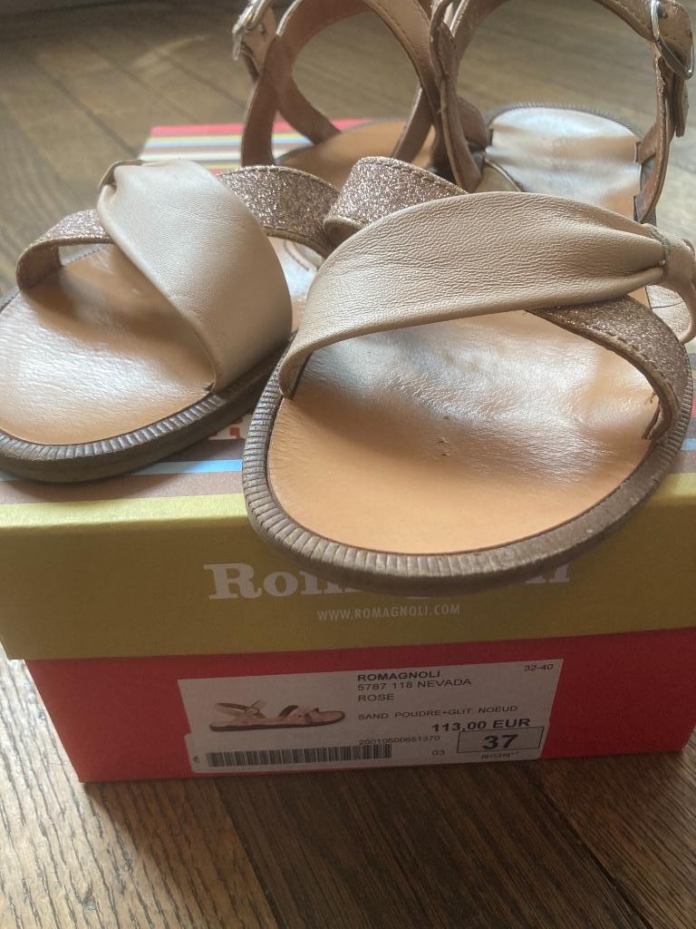 Sandales Romagnoli - Pointure 37, Ophalen, Gebruikt, Meisje, Schoenen