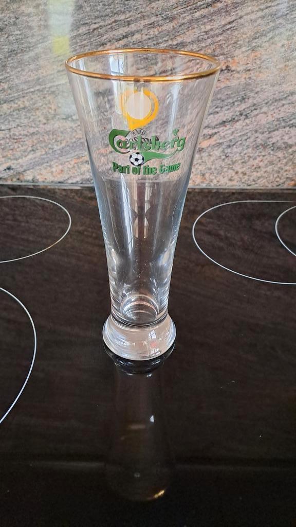 Carlsberg glas 'Part of the game', Ophalen of Verzenden, Nieuw, Bierglas