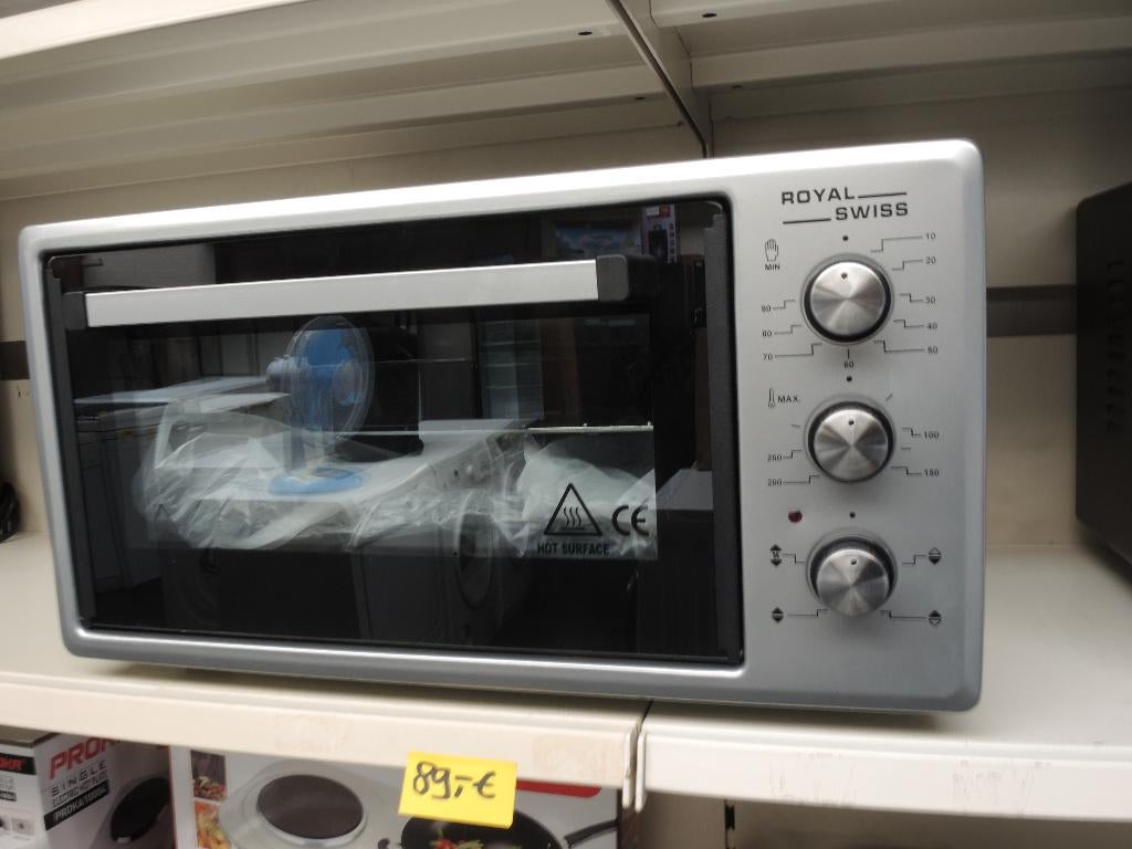 Heteluchtoven 48L nieuw!, Electroménager, Fours, Neuf, Four avec gril, Enlèvement ou Envoi, A