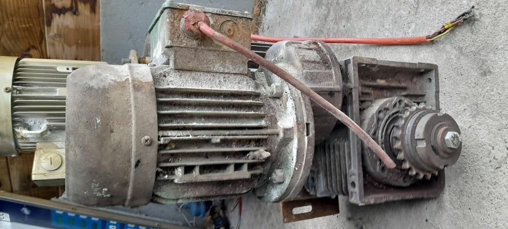 Elektromotor 3 fase 0.25kw, Ophalen