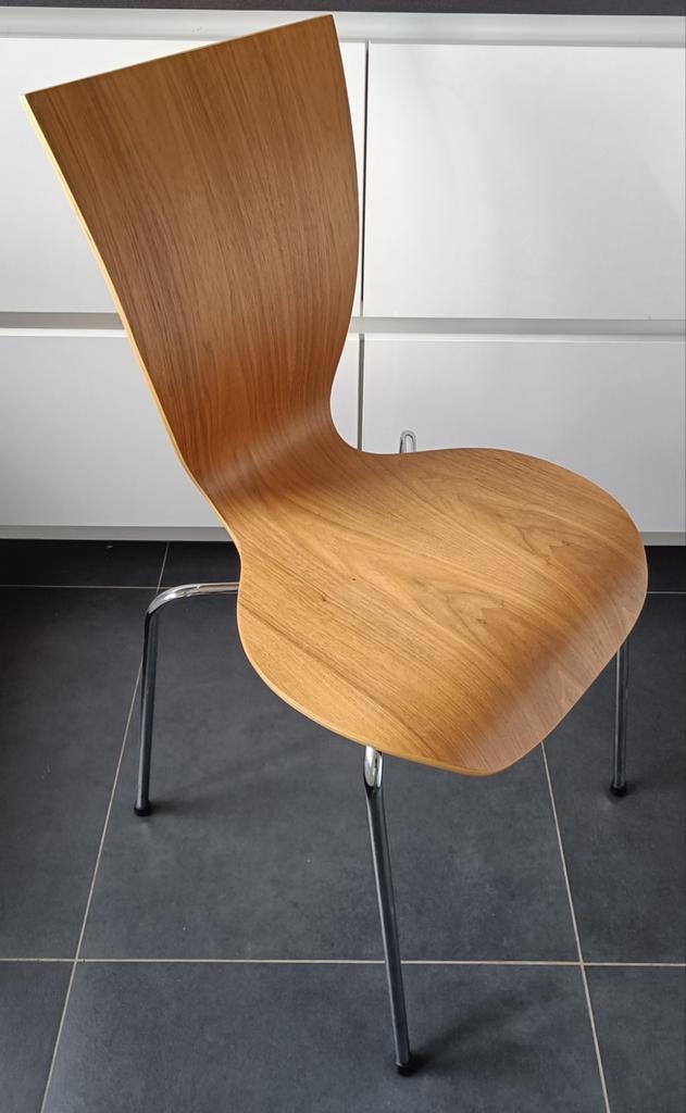 Danform stoel Denmark, Ophalen, Gebruikt, Bruin, Eén
