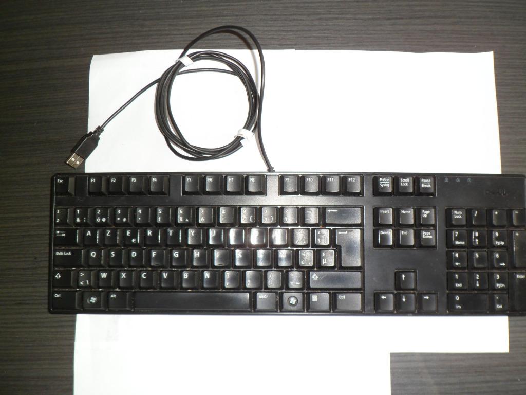 Clavier DELL modèle L30U, ND1B, 8 ports USB 2.0 Azerty, Informatique & Logiciels, Claviers, Neuf, Azerty, Enlèvement