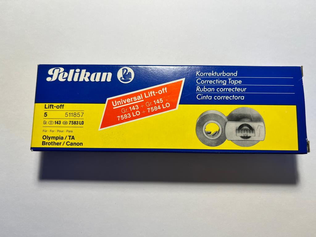 Ruban correcteur Pelikan 511857 neuf, Neuf, Ruban d'imprimante, Pelikan