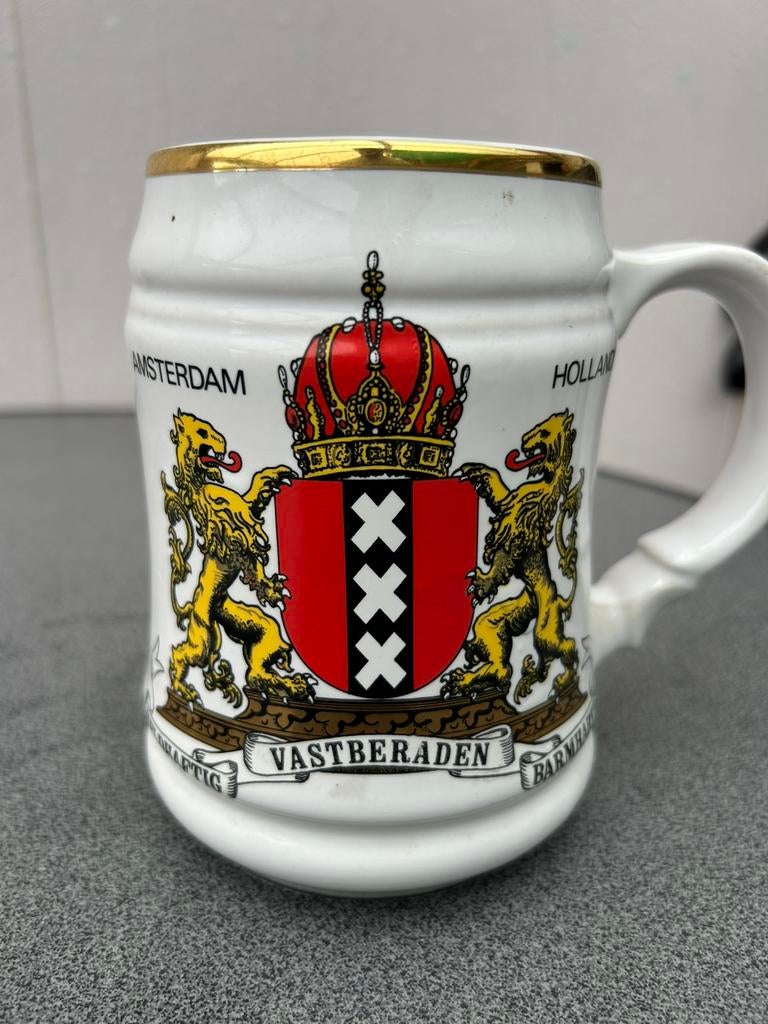 Fraaie bierpot Amsterdam, Ophalen of Verzenden, Zo goed als nieuw