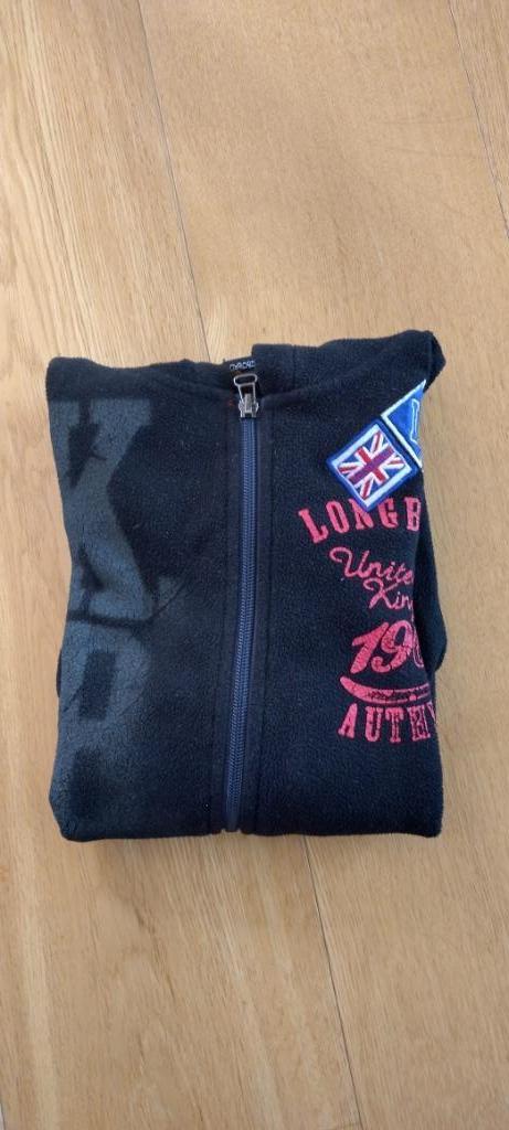 fleecevest Longboard, maat 140, Gebruikt, Trui of Vest, Ophalen of Verzenden, Jongen
