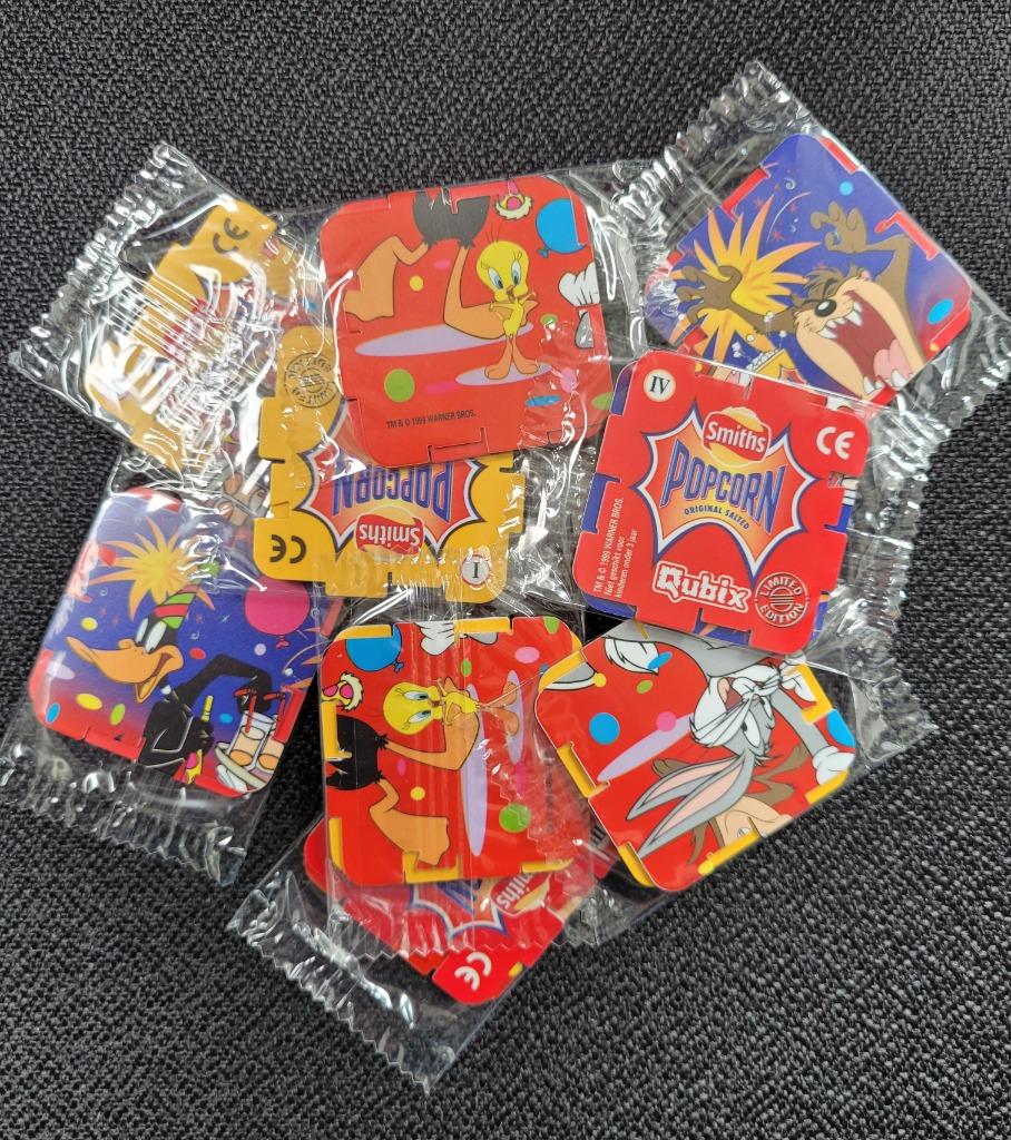 9st Popcorn Qubix in verpakking., Verzamelen, Verzenden, Spiek, Overige typen