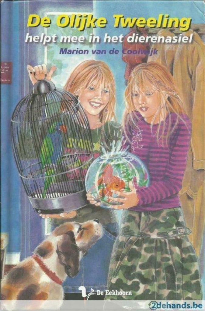 DE OLIJKE TWEELING HELPT MEE IN HET DIERENASIEL, Enlèvement ou Envoi, Fiction, Utilisé, M. VAN DE COOLWIJK