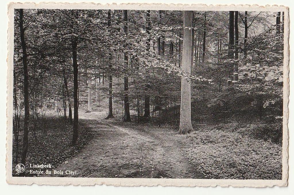 Linkebeek Entrée du Bois Cleyt, Collections, Envoi, 1940 à 1960, Affranchie, Brabant Flamand