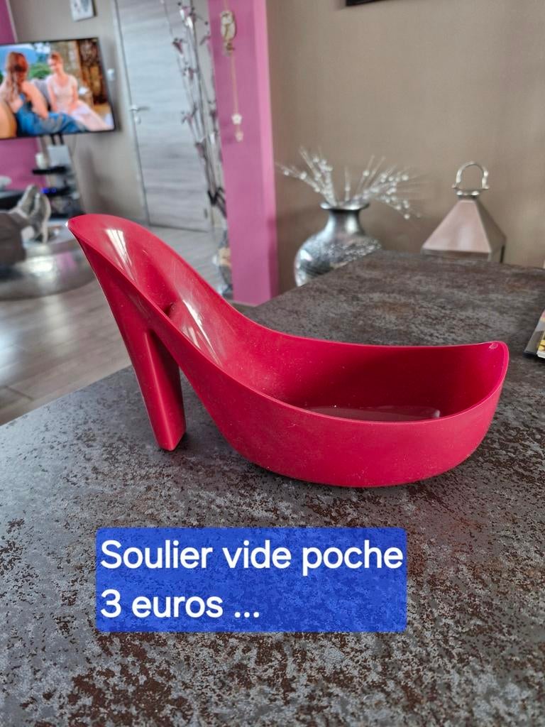 Soulier bordeau vide poche, Enlèvement ou Envoi, Utilisé