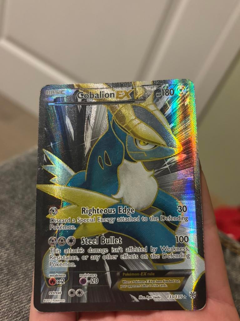 Cobalion 133/135 pokémonkaart, Hobby en Vrije tijd, Verzamelkaartspellen | Pokémon, Ophalen of Verzenden, Zo goed als nieuw
