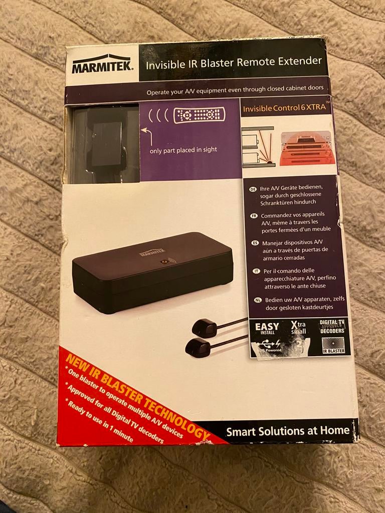 Marmitek invisible IR Blaster Remote Extender, TV, Hi-fi & Vidéo, Accessoires de télévision, Neuf, Enlèvement