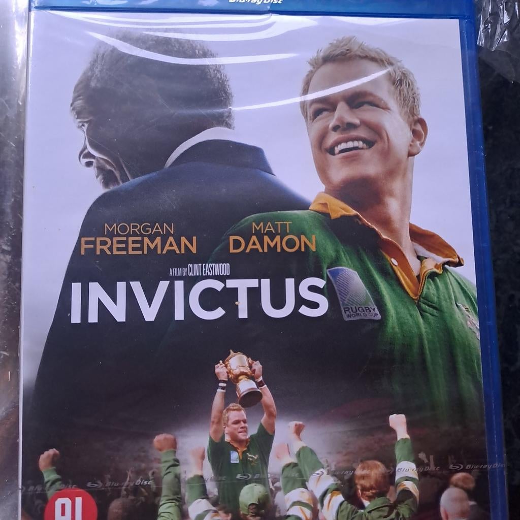 Blu ray invictus krasvrij 2eu, Ophalen of Verzenden, Zo goed als nieuw, Drama