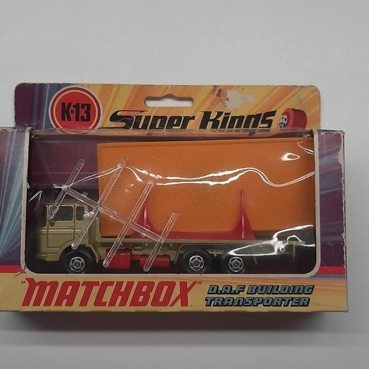 MATCHBOX SUPER KINGS *K13 DAF BUILDING TRANSP.*NEW*, Ophalen, Nieuw, Bus of Vrachtwagen, Matchbox