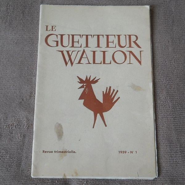 Guetteur Wallon Num. 1 - 1959 - Namur et la France, Ophalen of Verzenden, Gelezen