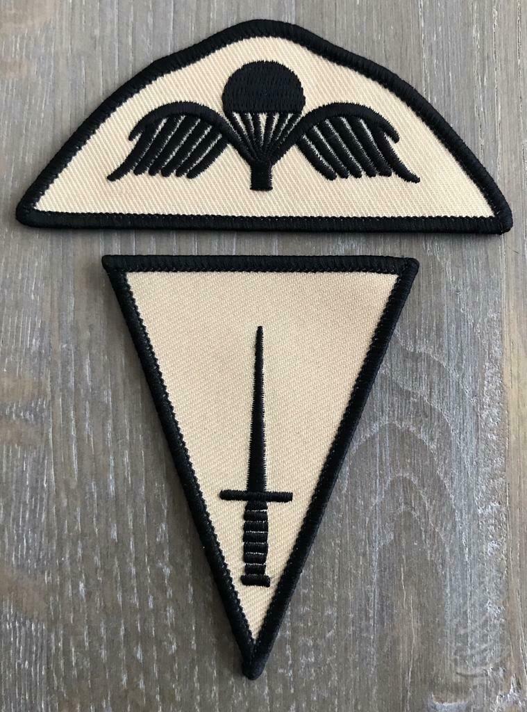 Abl desert para A en commando A patches, Verzenden