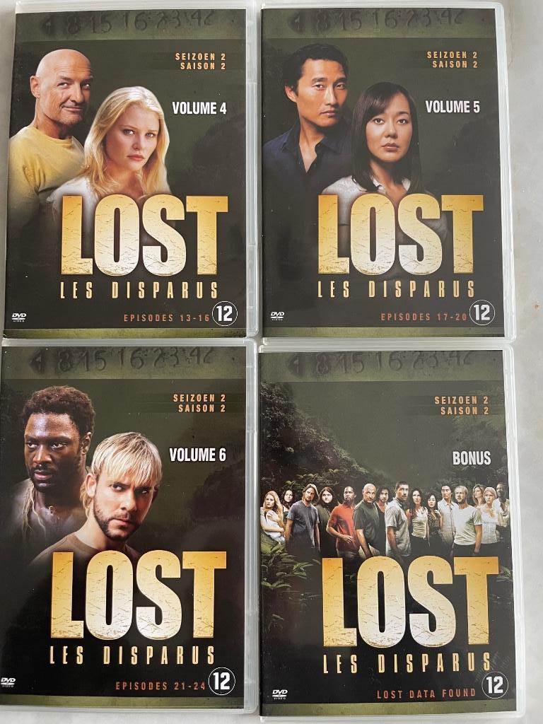 Dvd Lost Seizoen 2 Episodes 13-24  zonder krassen, Ophalen of Verzenden, Zo goed als nieuw, Actie en Avontuur