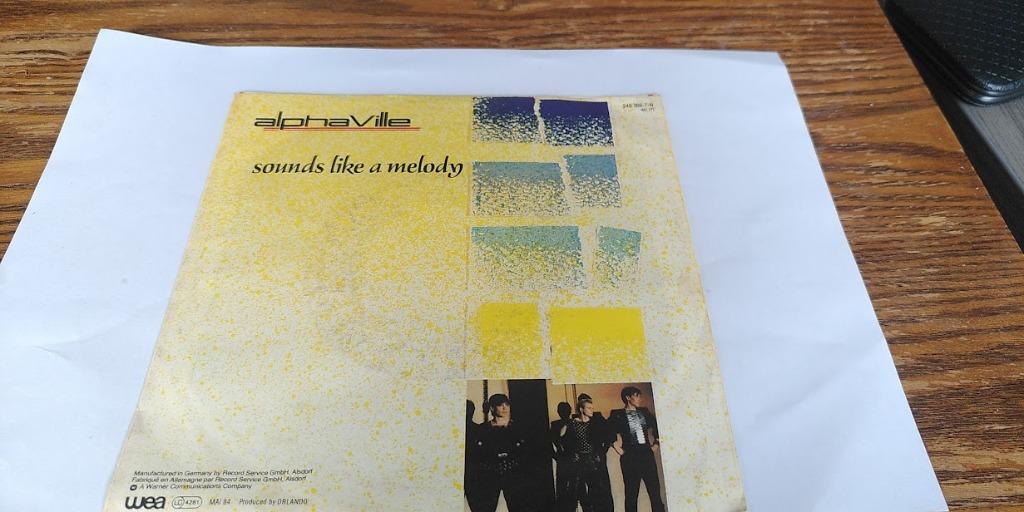 vinylsingle alphaville----sounds like a melody-----, Ophalen of Verzenden, Gebruikt