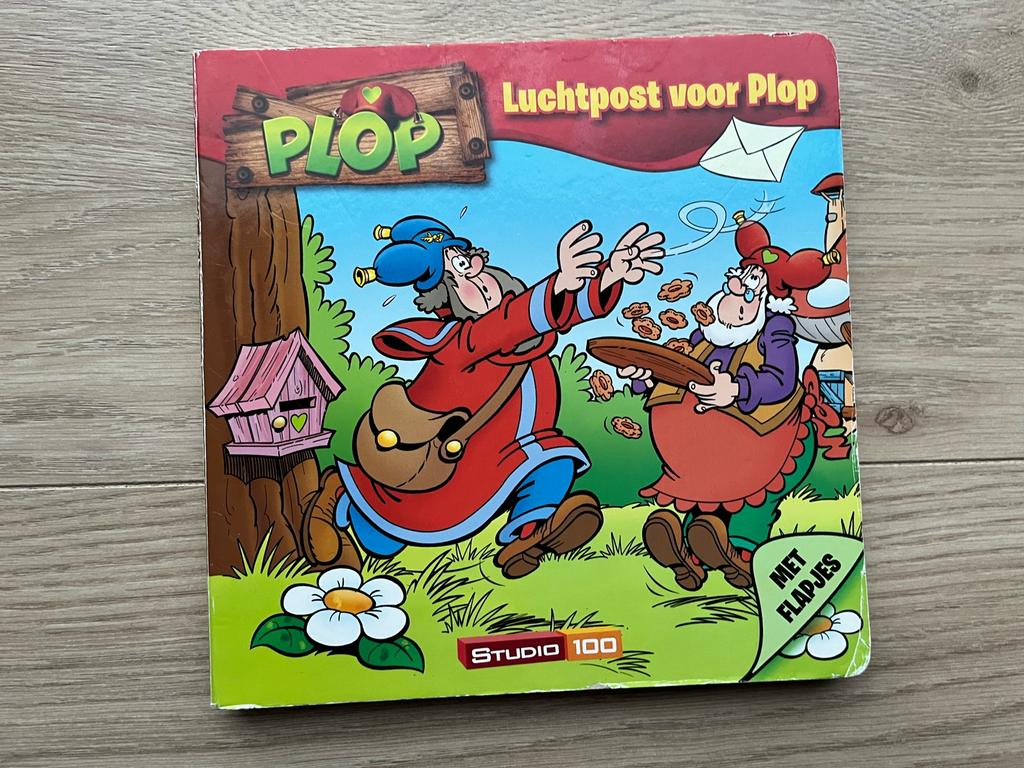 Luchtpost voor Plop - Boek met flapjes!, Gelezen, Fictie algemeen, Ophalen of Verzenden, Hans Bourlon en Geet Verhulst