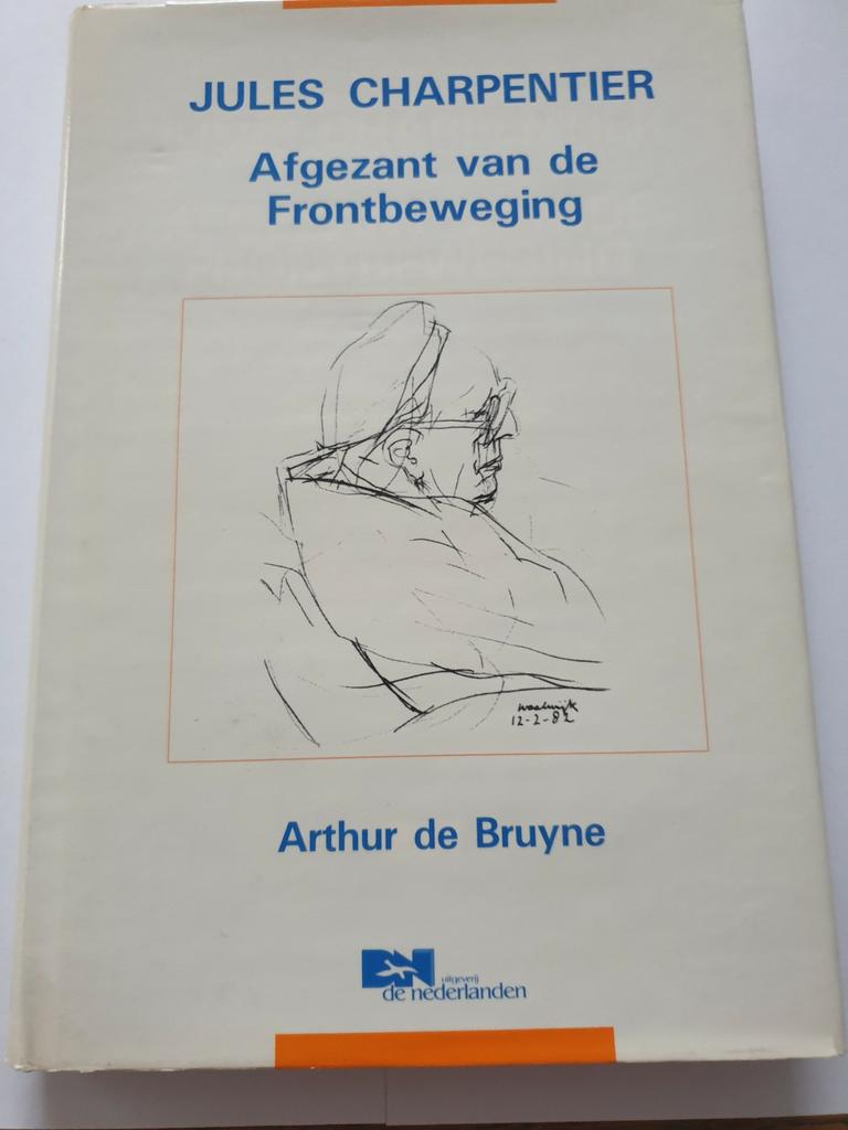 JULES CHARPENTIER. Afgezant van de Frontbeweging 1989, Arthur de bruyne, Enlèvement ou Envoi, Utilisé, Autres sujets/thèmes