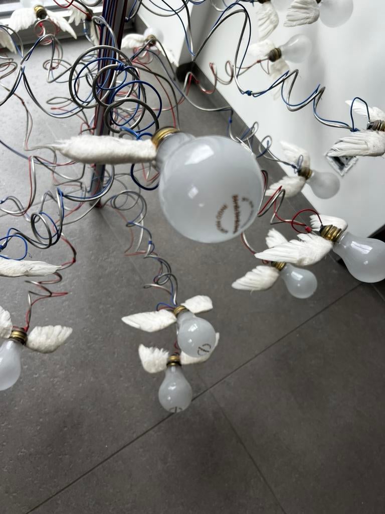 Design Ingo Maurer Birds Birds Birds hanglamp, Ophalen, Gebruikt