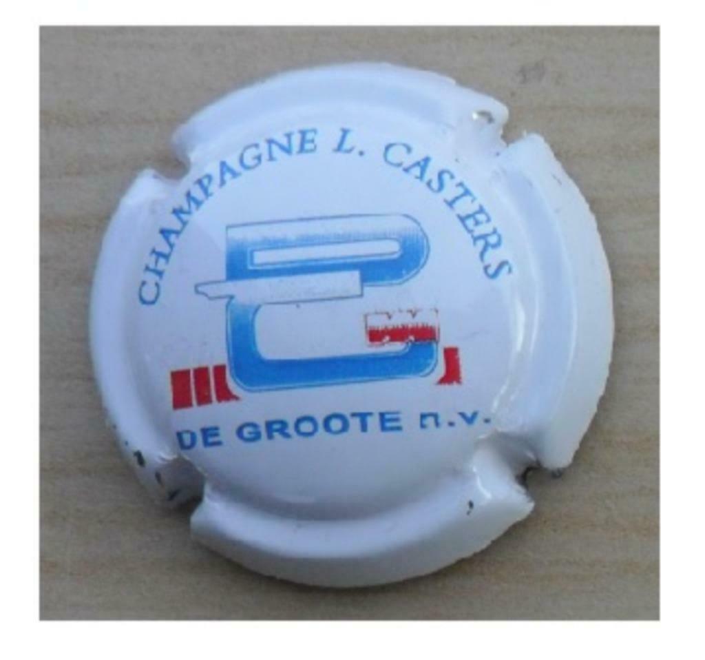 Champagne capsules - Casters L 18  Degroote n.v. (L 7080), Verzenden, Zo goed als nieuw