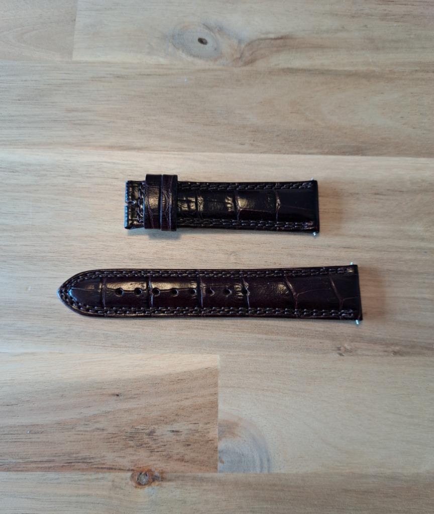 Bracelet de montre en cuir Guess marron 22 mm, Enlèvement ou Envoi, Neuf
