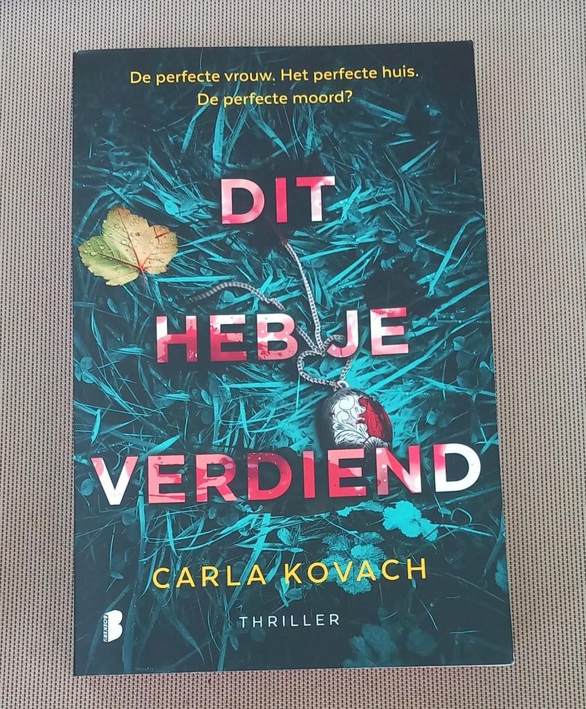 Dit heb je verdiend, Boeken, Ophalen, Zo goed als nieuw