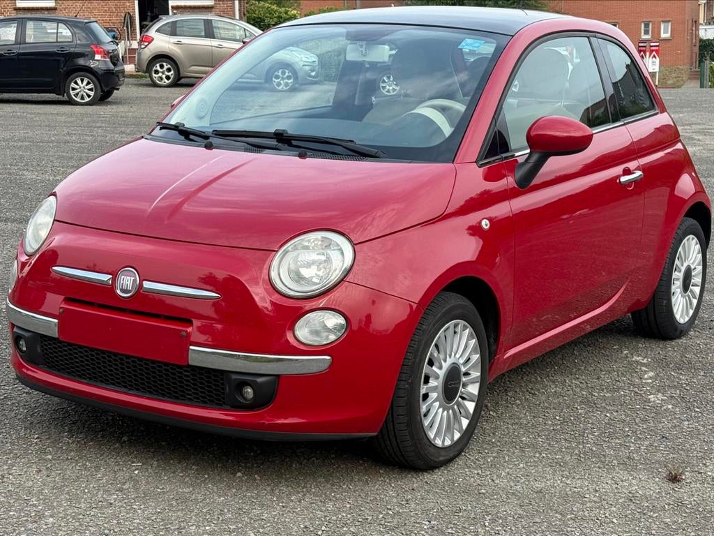 Fiat 500 1.2i Panorama,Airco, Auto's, Voorwielaandrijving, Stof, 1242 cc, 4 cilinders