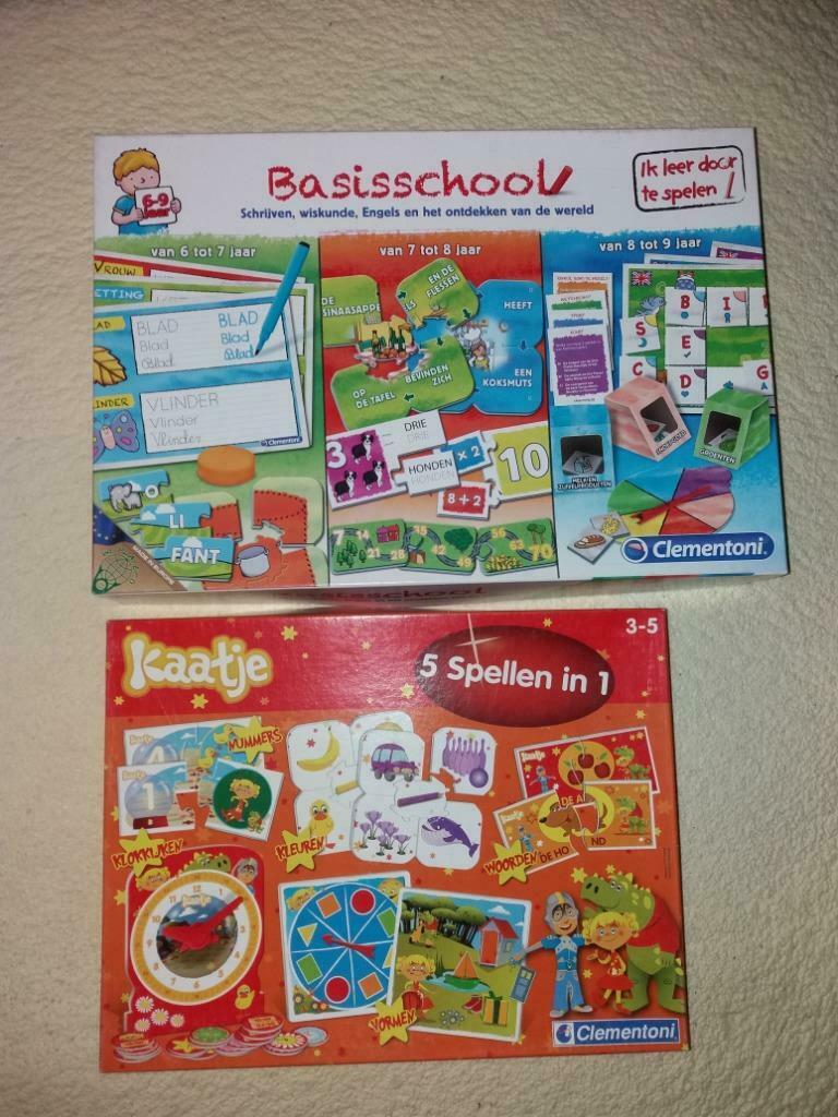 Spelletjes Kaatje 5 in 1 - Basisschool, Enlèvement ou Envoi, Utilisé, Langue et Lecture