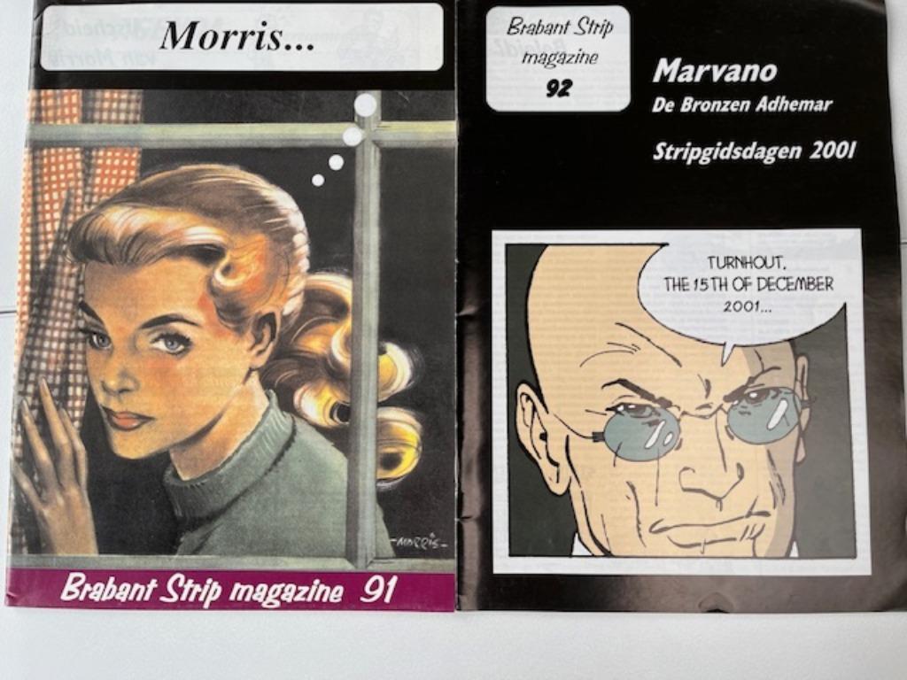 BRABANT STRIP MAGAZINE, nummers  91 + 92, Boeken, Ophalen of Verzenden, Zo goed als nieuw