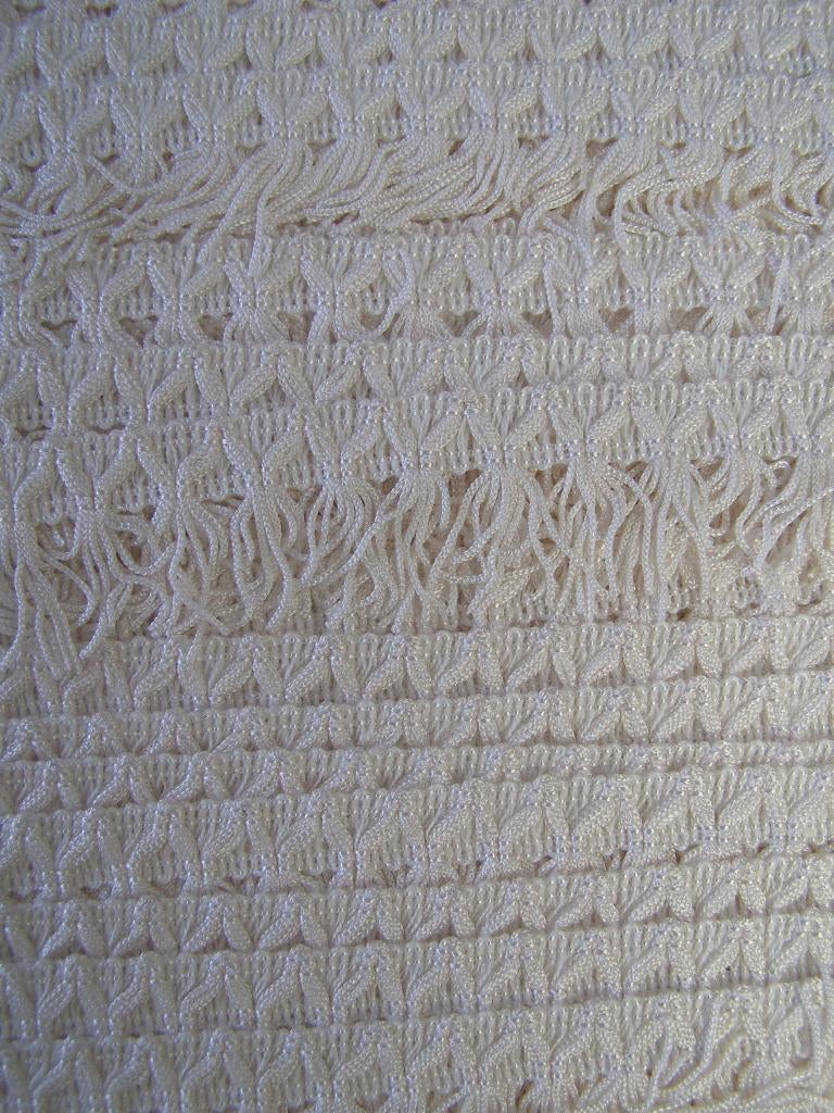 Ruban blanc floches : lot de 50 mètres, Enlèvement ou Envoi, Neuf, Ruban, Bande ou Élastique