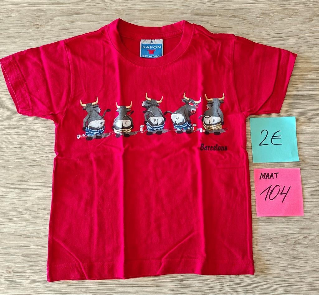T-shirt jongen - maat 104, Ophalen of Verzenden, Gebruikt, Jongen, Shirt of Longsleeve